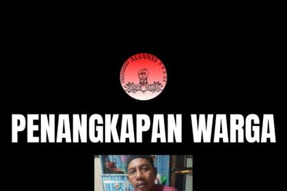Foto: Warga Kebon Sayur Yang di Tangkap Paksa Oleh Aparat (Bapak Juned)/MARHAENIST.