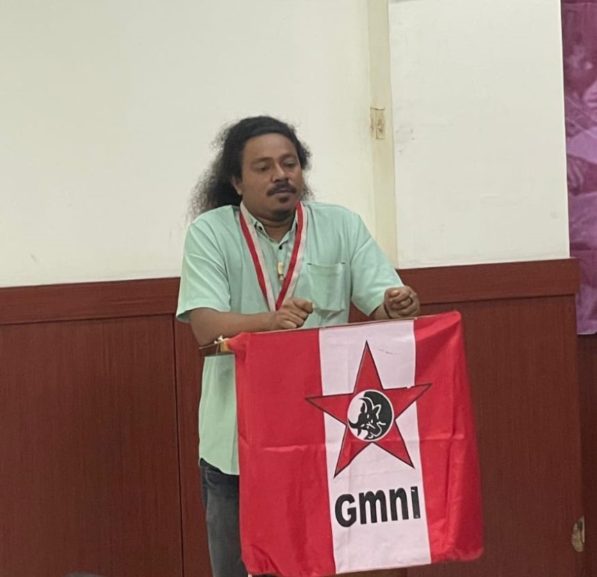 Foto: Deodatus Sunda Se, Ketua DPD GMNI DKI Jakarta (Dokpri)/MARHAENIST.